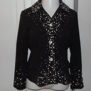Joan Rivers Joan Knows Best Jacket Black XS